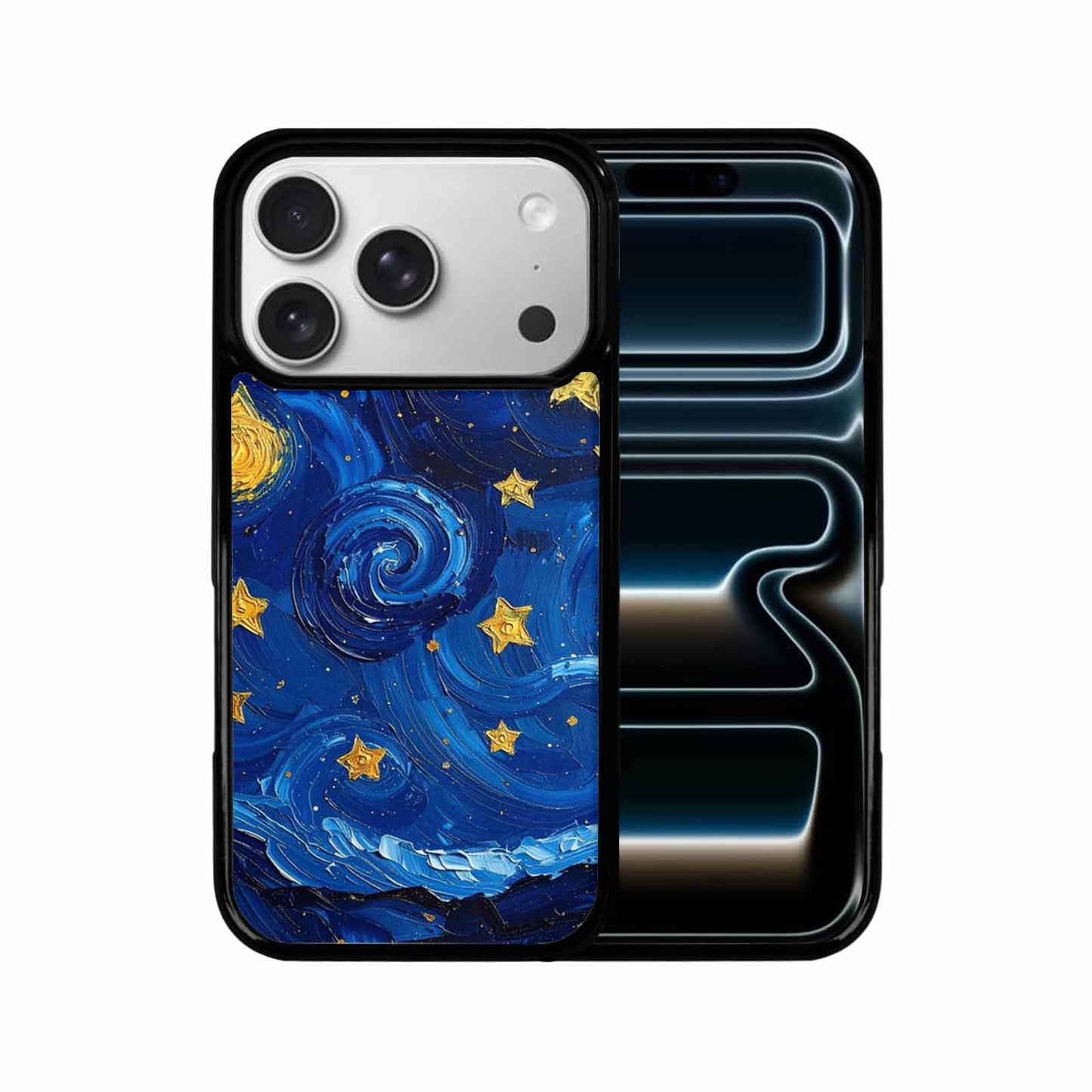 iPhone 17 Pro Case — Starry Night Galaxy Space, Custom Made Phone Cover