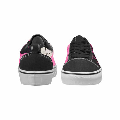 WOMEN'S Zebra Stripe Burst Lace-Up Canvas Dreamlike Shoes