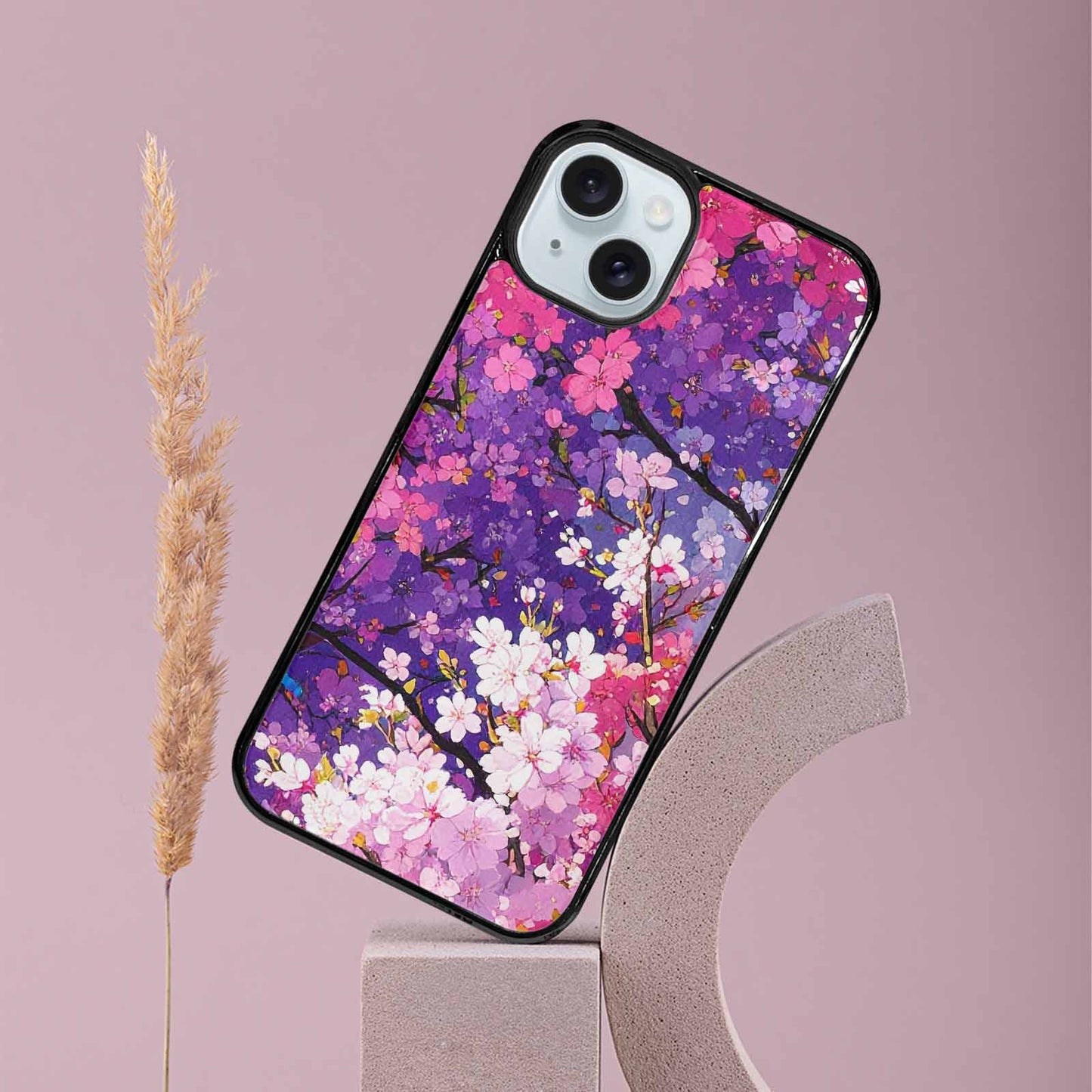iPhone 15 Plus Case — Cherry Blossom Branch Cherry Blossom Branches, Original Design Phone Case