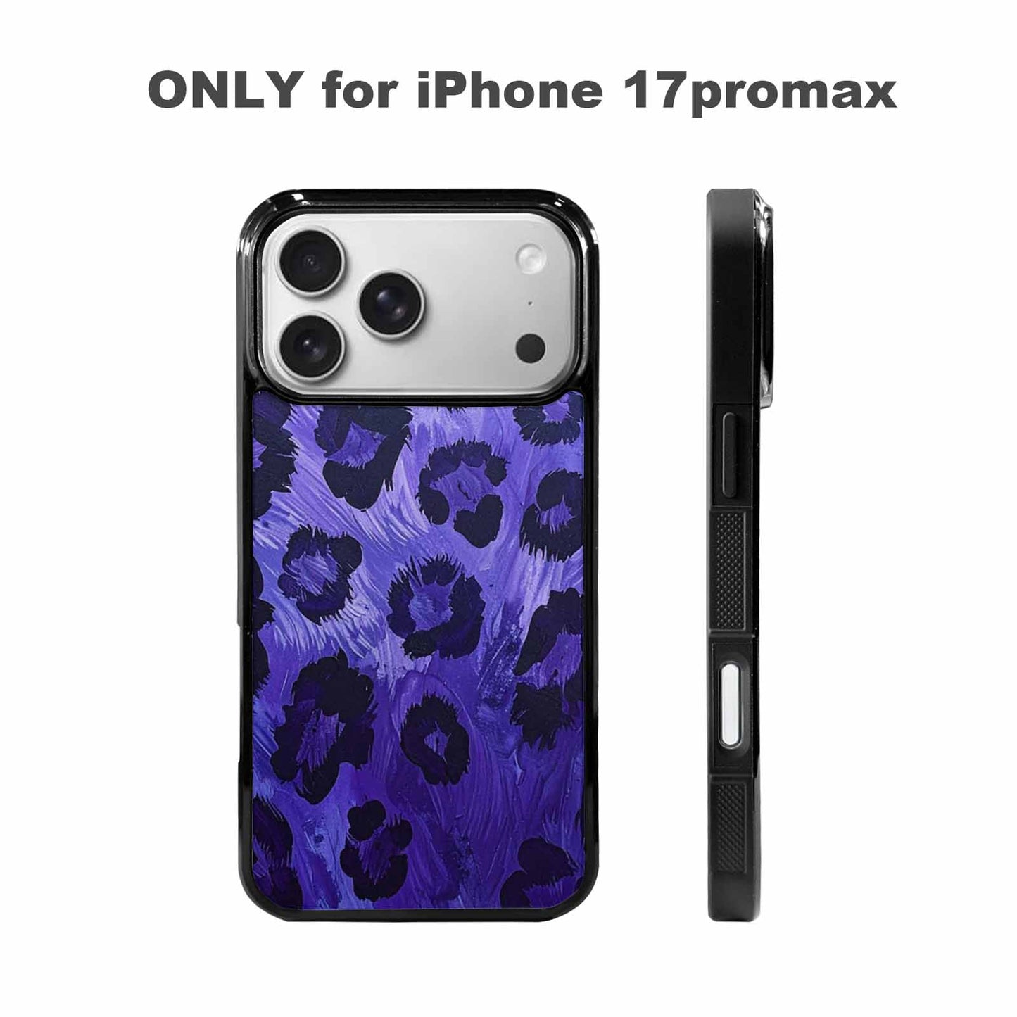 iPhone 17 Pro Max Case — Seamless Tileable Pattern Of Animal Print, Custom Printed Phone Case