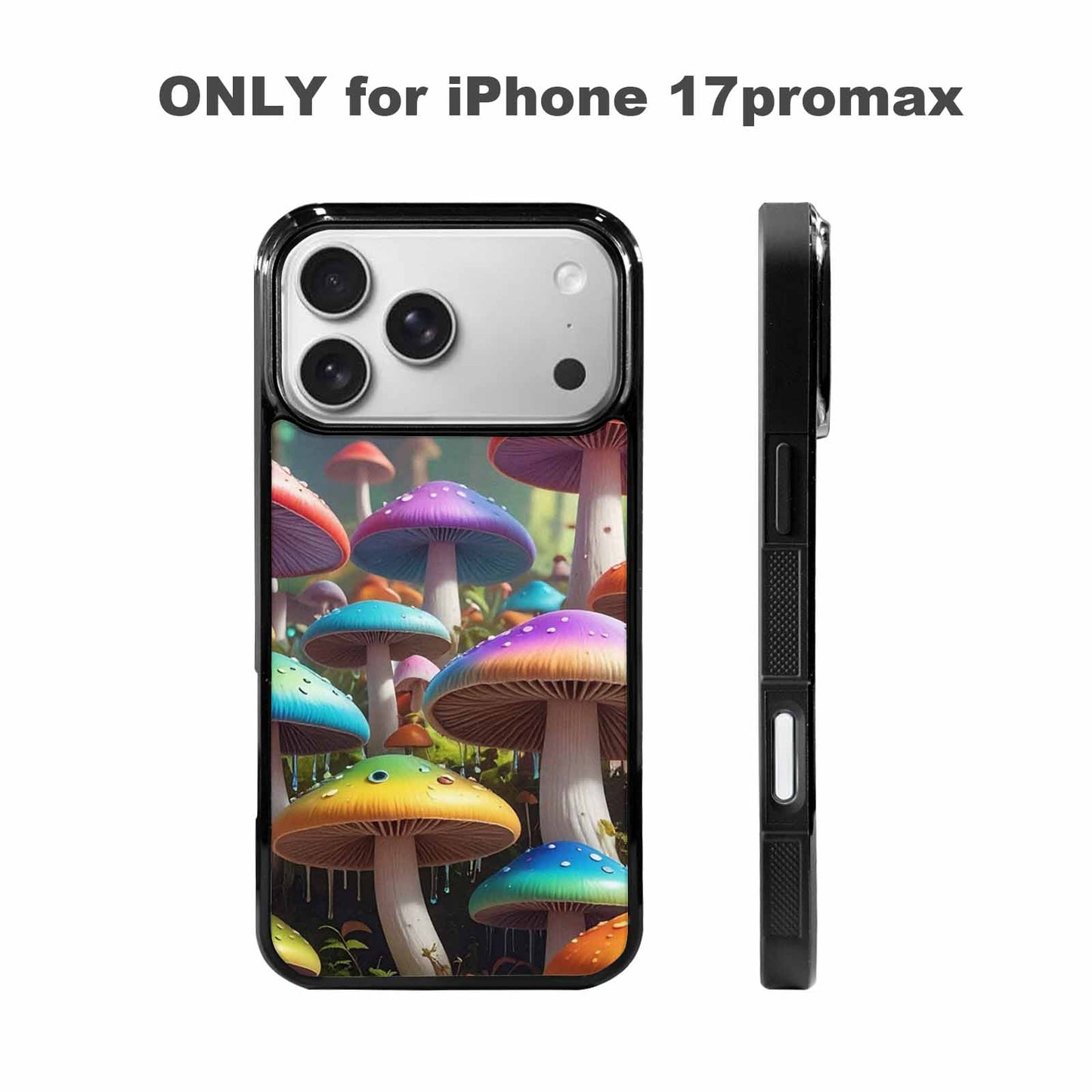 iPhone 17 Pro Max Case — Overlapping Endlessly No Empty Galaxy Space, Custom Print Case Cover