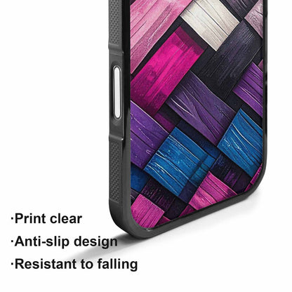 iPhone 17 Case — Genderfluid Flag Color Theme Original Art, Custom Art Phone Cover