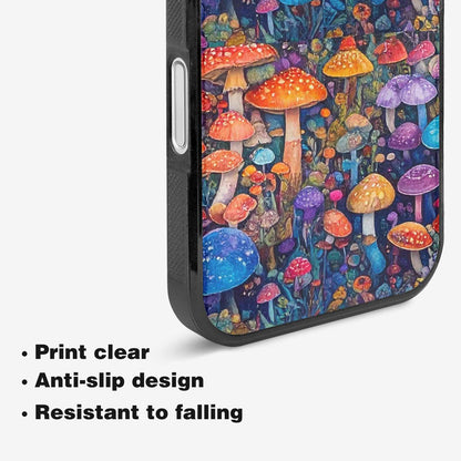 iPhone 16 Case — Mushrooms General Mushrooms Pa, Custom Printed Phone Case
