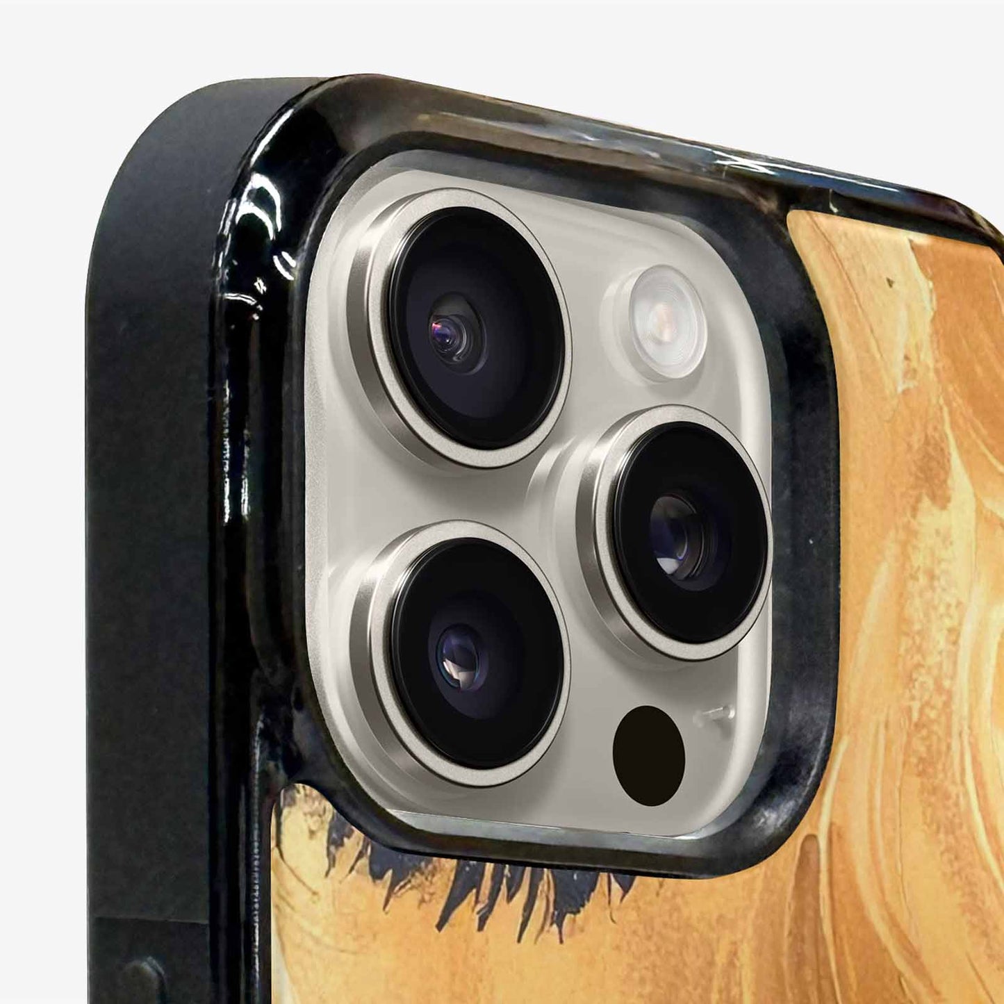 iPhone 16 Pro Case — Leopard Soft Airbrush Gradient, Custom Designed Case Cover