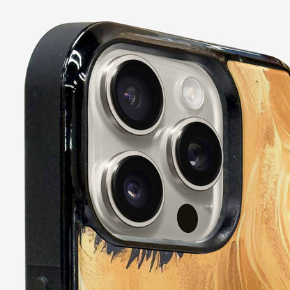 iPhone 16 Pro Case — Leopard Soft Airbrush Gradient, Custom Designed Case Cover