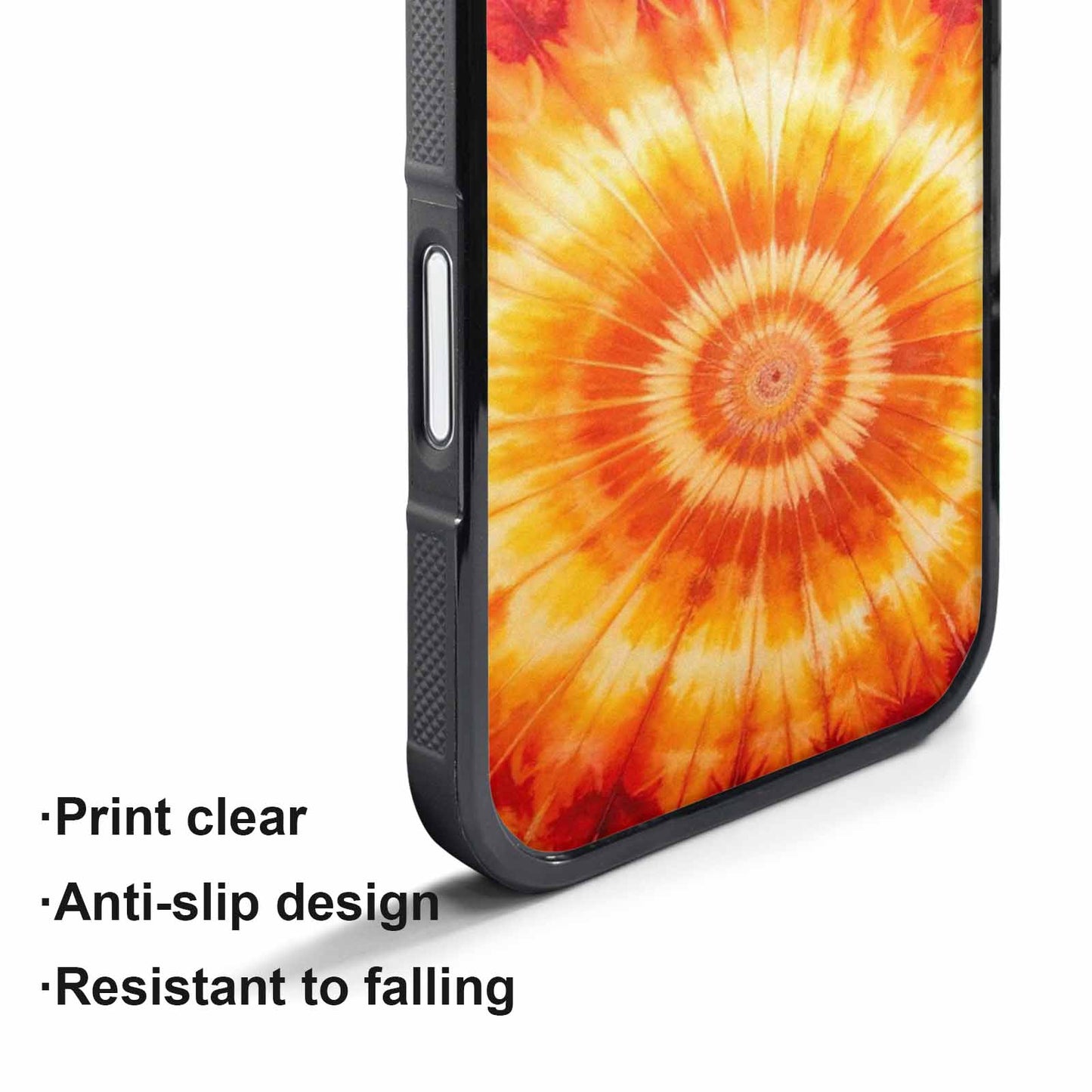 iPhone 17 Pro Case — Ombre Tie Dye Warm Custom Tie, Custom Made Phone Cover