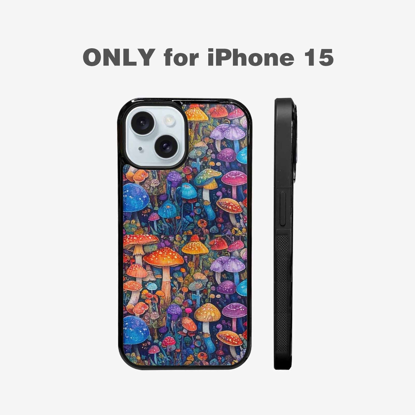 iPhone 15 Case — Mushrooms General Mushrooms Pa, Custom Made Phone Cover