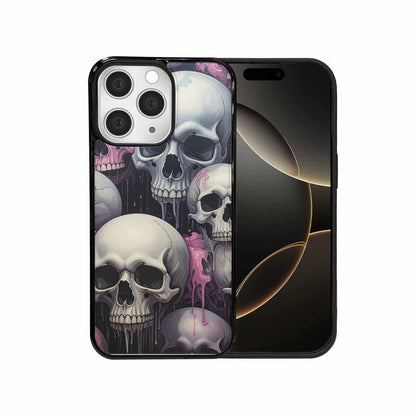 iPhone 15 Pro Max Case — Dark Black And White Color Tone, Personalized Phone Case