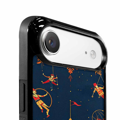 iPhone 17 Air Case — Vintage Circus Art Pattern Retro Vintage, Personalized Phone Case