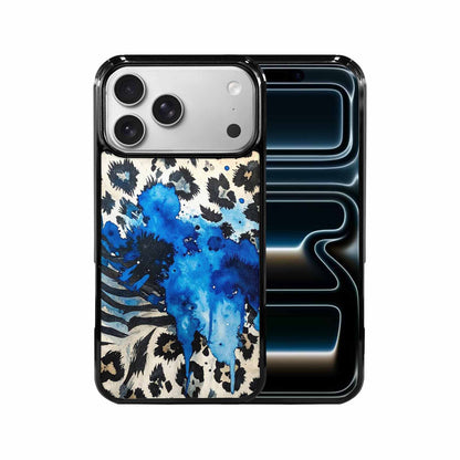 iPhone 17 Pro Max Case — Animal Print Black &amp; Animal Print, Original Design Phone Case