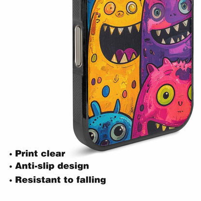 iPhone 16 Pro Max Case — Goofy Cartoon Monster, Custom Phone Case
