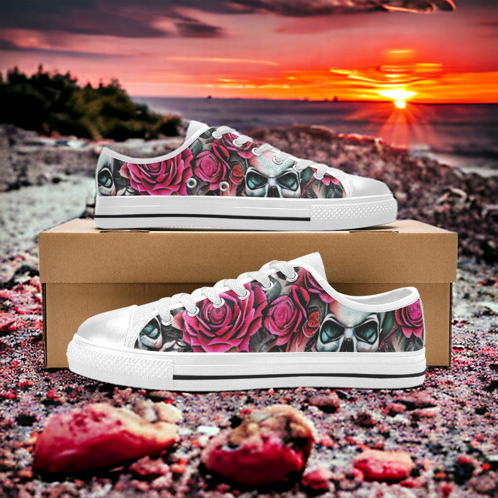 Skulls Roses Deluxe Men - Freaky Shoes®