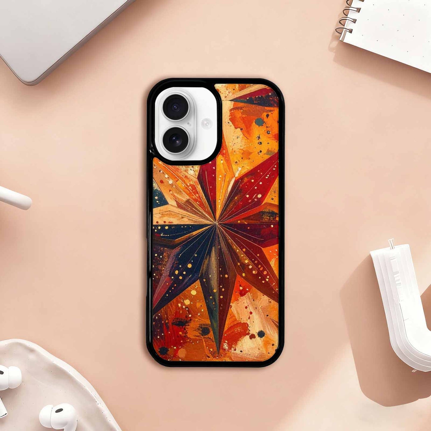 iPhone 17 Case — Bold Thanksgiving Star Galaxy Space, Custom Phone Case