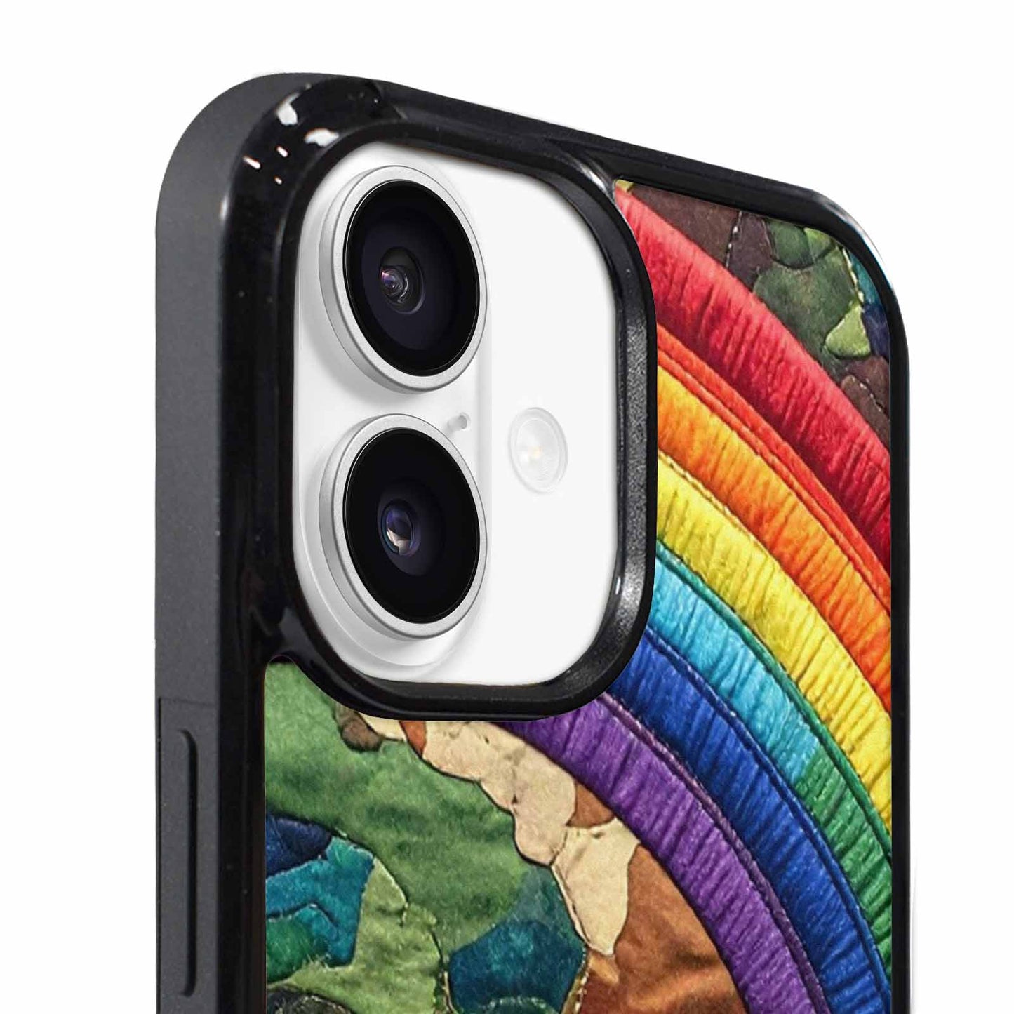 iPhone 17 Case — Vivid Camo Rainbow Camo, Personalized Phone Case