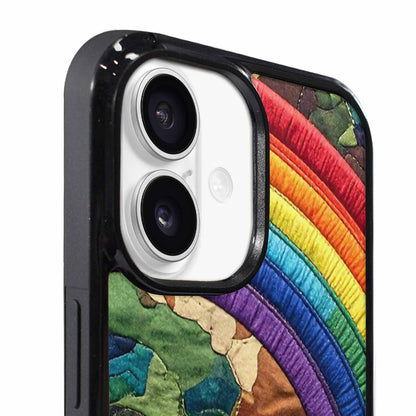 iPhone 17 Case — Vivid Camo Rainbow Camo, Personalized Phone Case