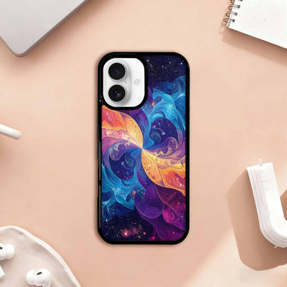 iPhone 17 Case — Rose Galaxy Art Seamless Galaxy Space, Custom Phone Case