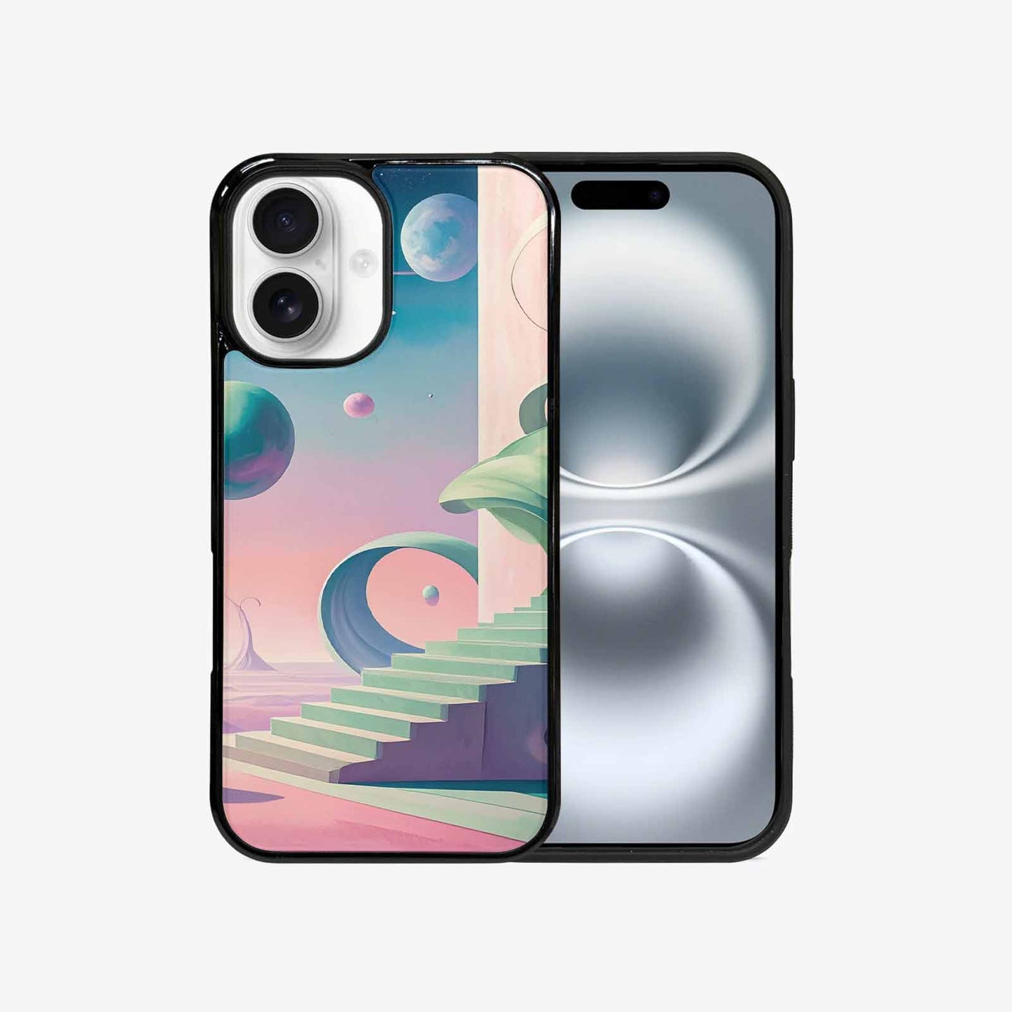 iPhone 16 Case — 1930s European Surrealist Art Style Dreamlike, Custom Printed Phone Case