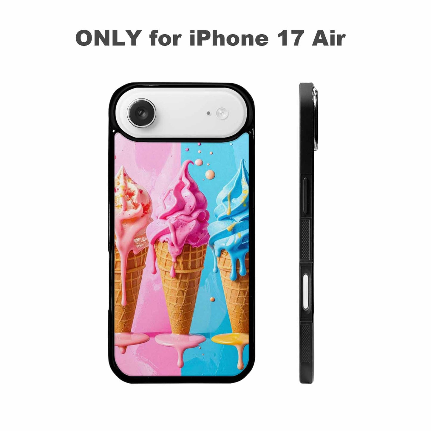 iPhone 17 Air Case — Collage Of Overlapping Waffle Cones Original, Original Design Phone Case