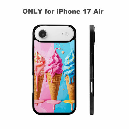 iPhone 17 Air Case — Collage Of Overlapping Waffle Cones Original, Original Design Phone Case