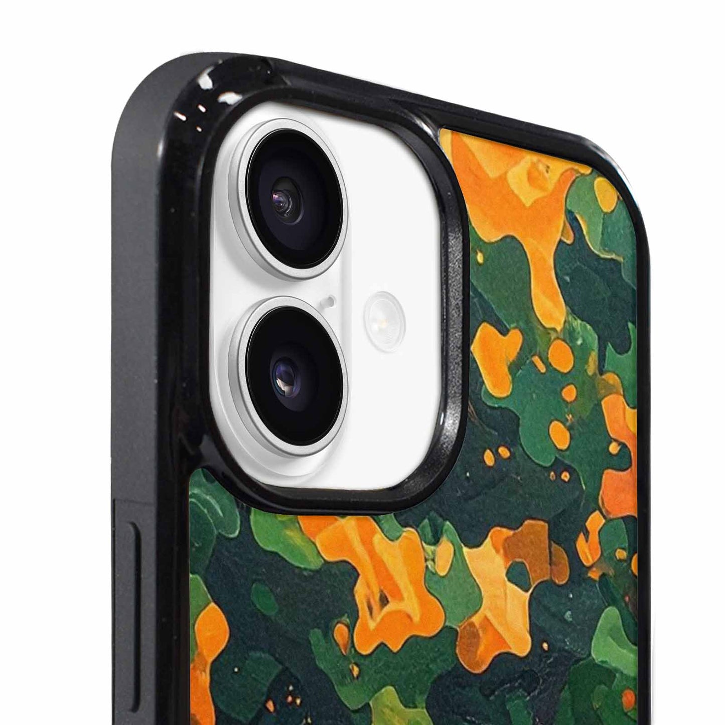 iPhone 17 Case — Small Military Camouflage Blotch Camo, Original Design Phone Case