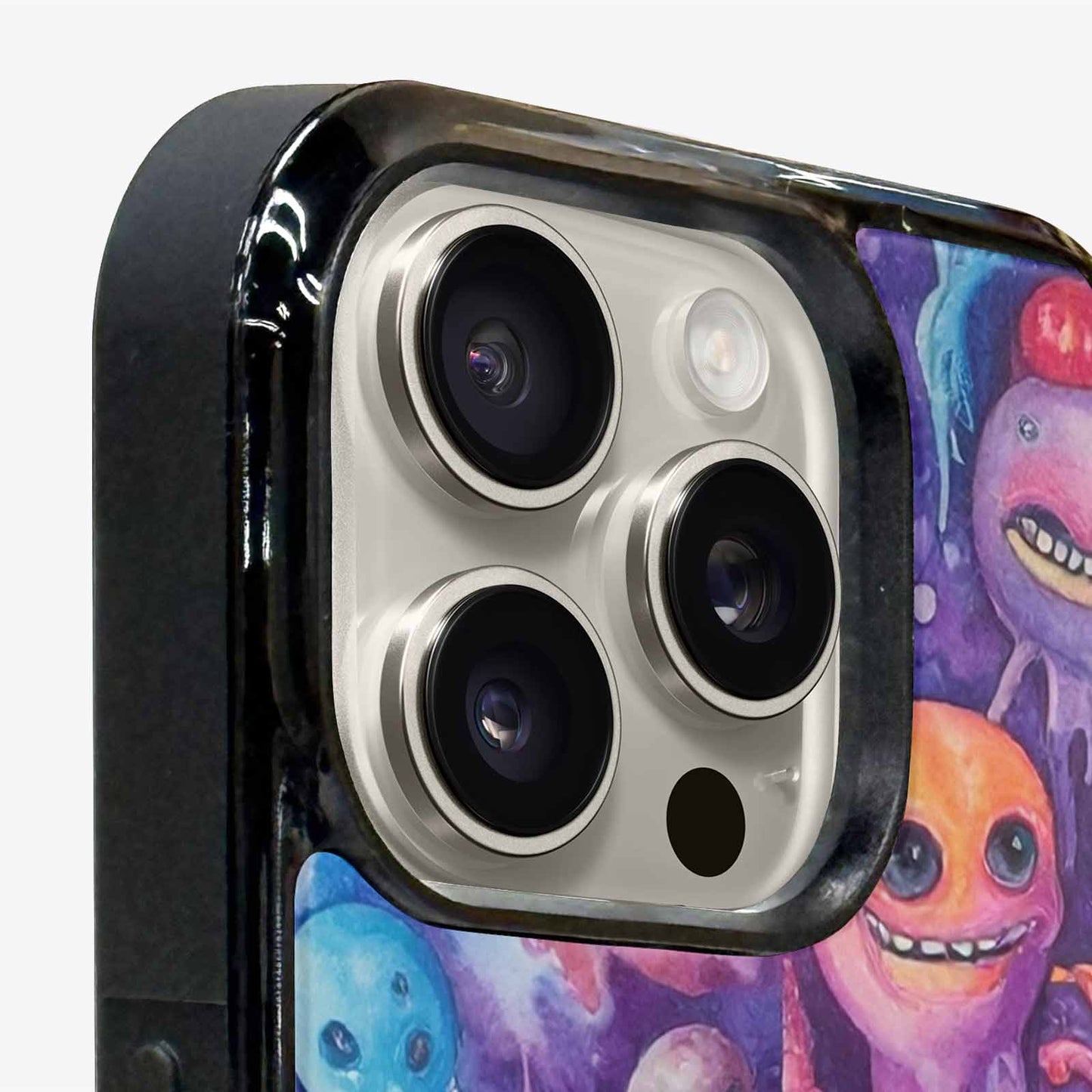 iPhone 16 Pro Max Case — Aliens Tie Dyemelting Aliens P, Custom Designed Case Cover