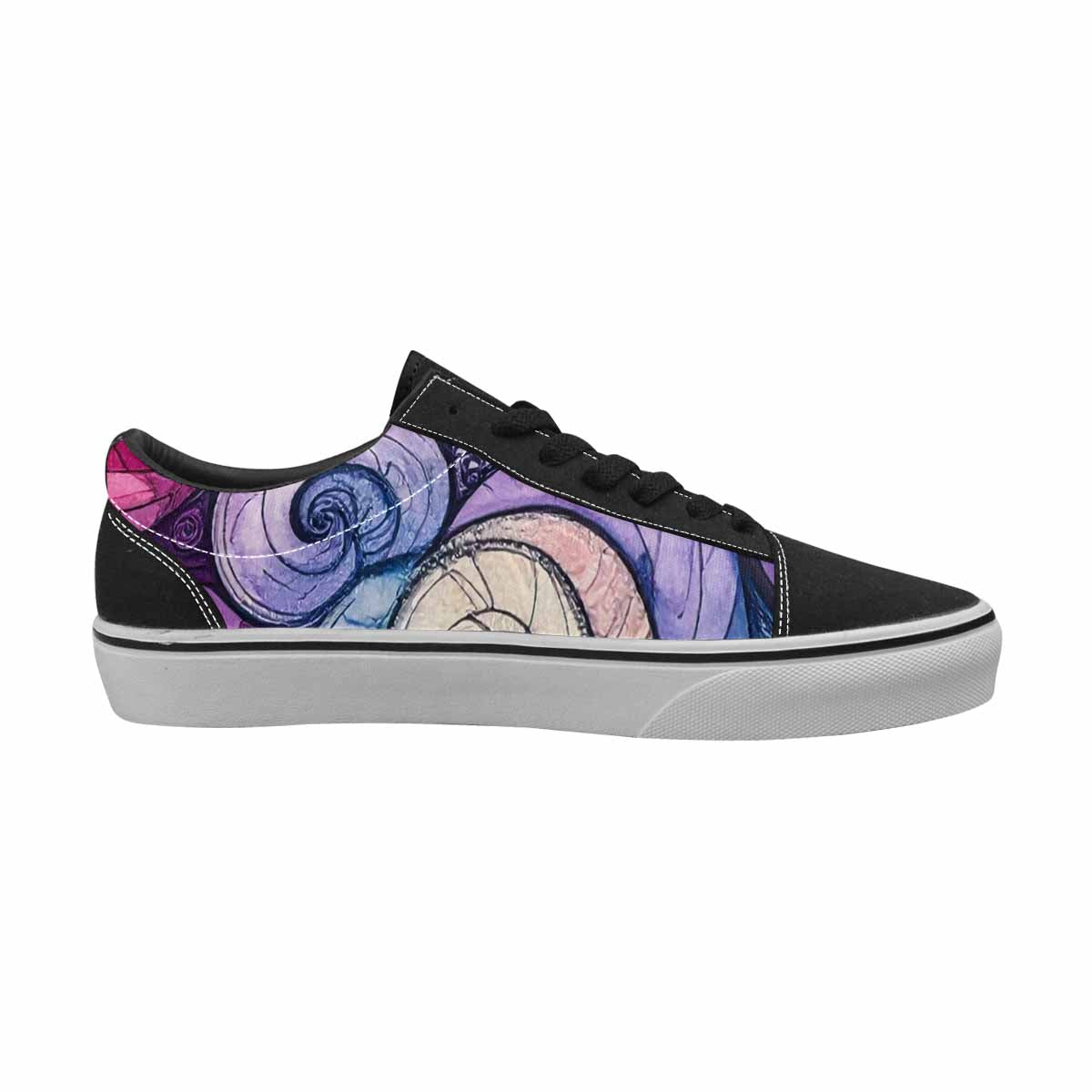 WOMEN'S Tie Lace-Up Canvas Cottagecore Custom Sneakers