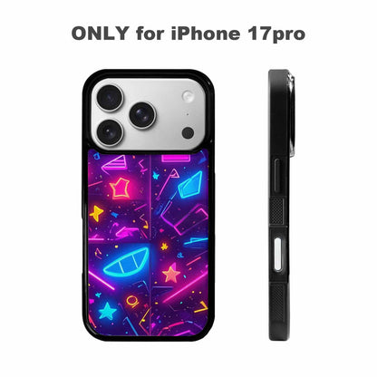 iPhone 17 Pro Case — Retro Motif Retro Motifs Ywv Retro, Custom Art Phone Cover
