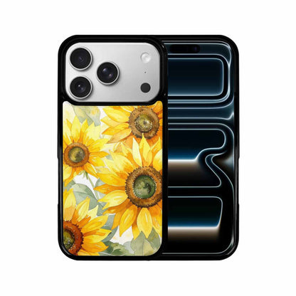 iPhone 17 Pro Case — Sunflowers Watercolor Floral, Customized Protective Case