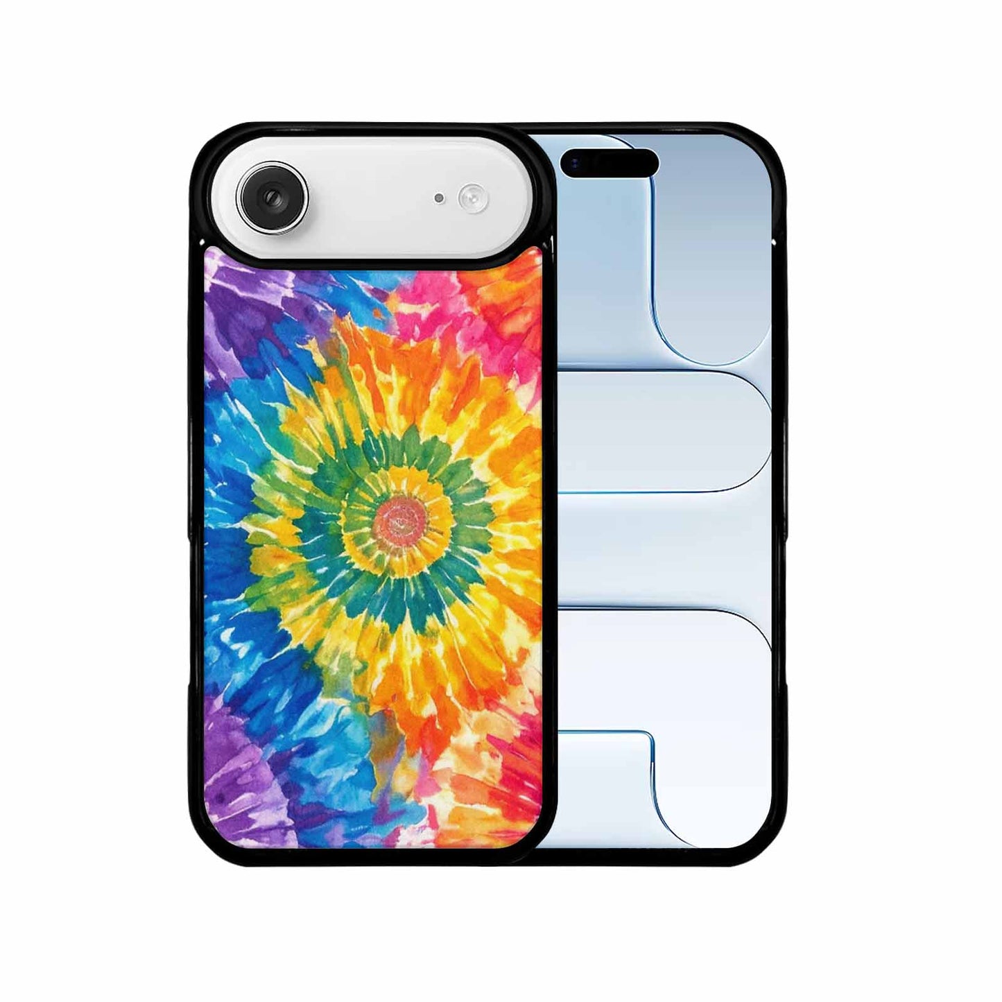 iPhone 17 Air Case — Small Tie Dye Swirl Pattern Tie, Unique Phone Case Design