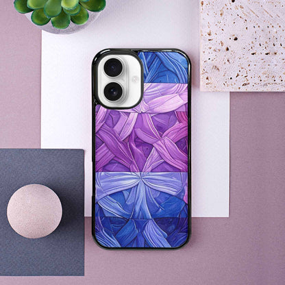 iPhone 16 Case — Bisexual Flag Color Theme Small Rainbow, Personalized Phone Case
