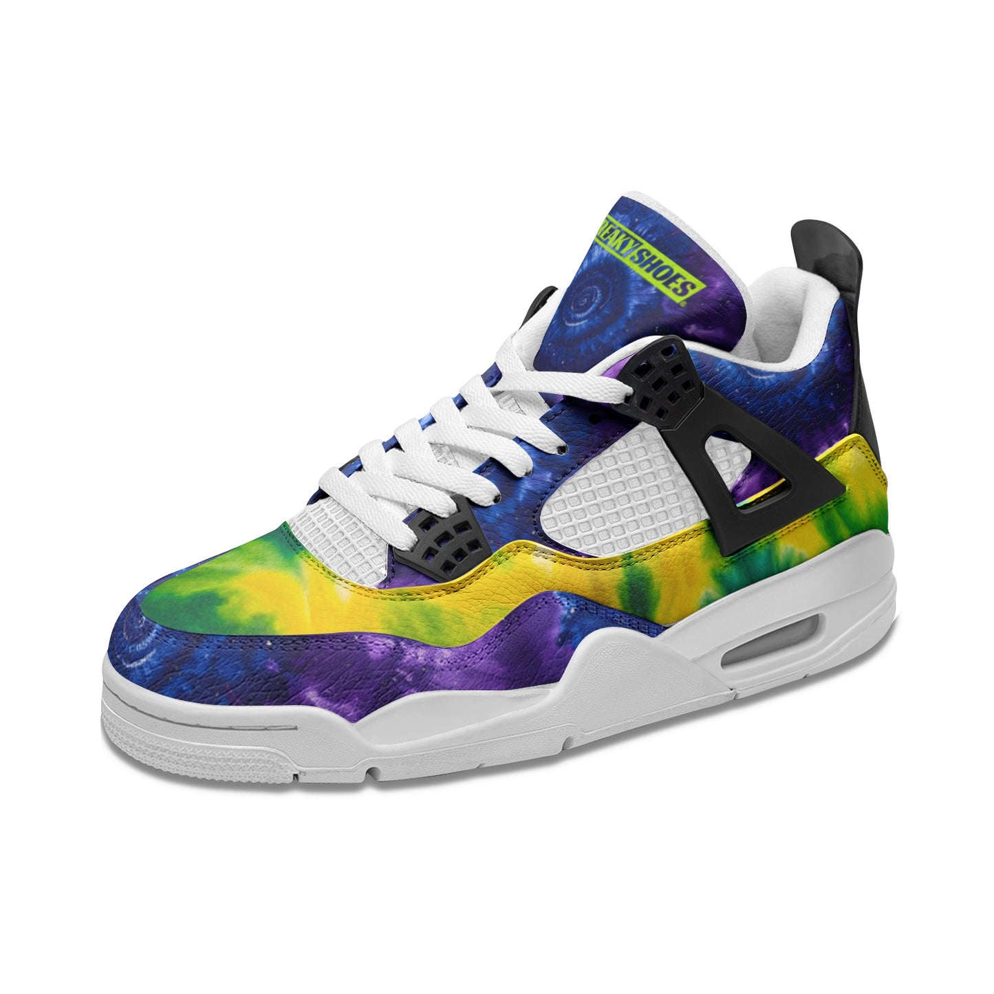 Tie Dye Love Unisex Non Slip Lace Up Breathable Fashion Sneakers
