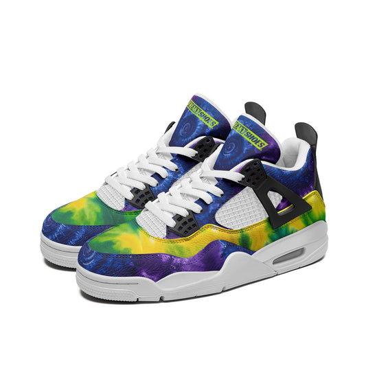 Tie Dye Love Unisex Non Slip Lace Up Breathable Fashion Sneakers