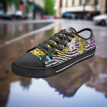Jellyfish Pink Cream Artistic Bold Art - Freaky Shoes | Custom Art Sneakers