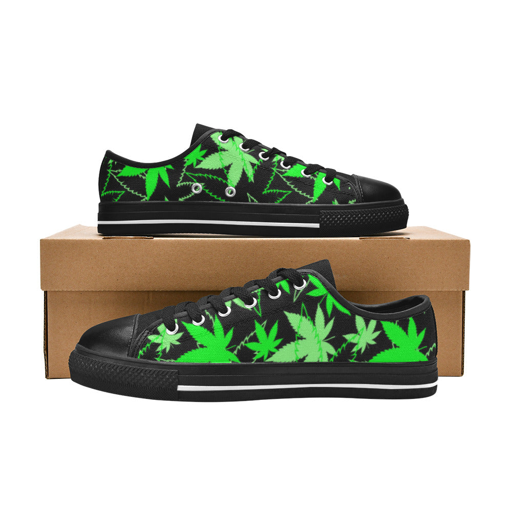 MEN'S Cc Weed 420 Art Canvas Aesthetic Custom Shoes
