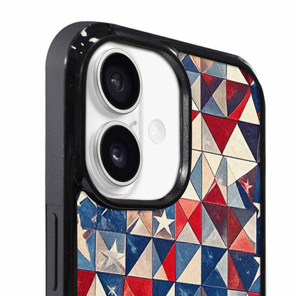 iPhone 17 Case — Small American Flag Stars Galaxy Space, Unique Phone Case Design