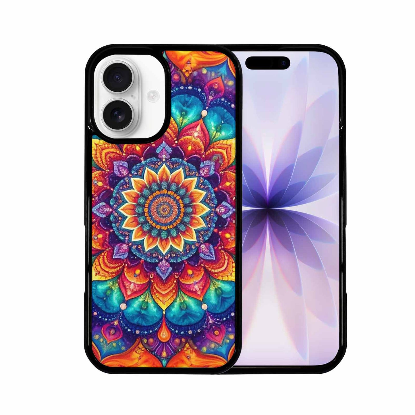 iPhone 17 Case — Tie Dye Mandala Art Tie Dye, Custom Phone Case