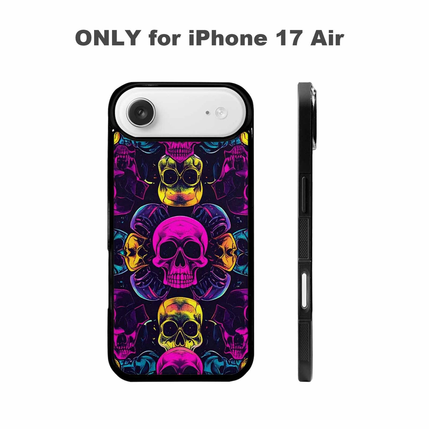 iPhone 17 Air Case — Skull Dark Art Gothic Print Gothic, Custom Designed Case Cover