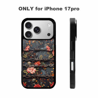 iPhone 17 Pro Case — Small Barbed Wire And Chain Original, Custom Print Case Cover