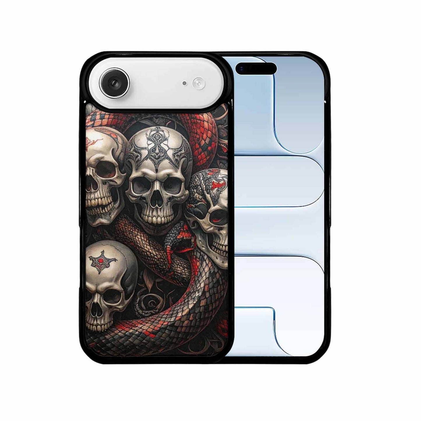 iPhone 17 Air Case — Skull Dark Art Gothic Print Gothic, Original Design Phone Case