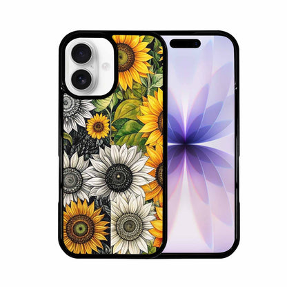 iPhone 17 Case — Small Sunflower Pattern, Randomly Floral, Unique Phone Case Design