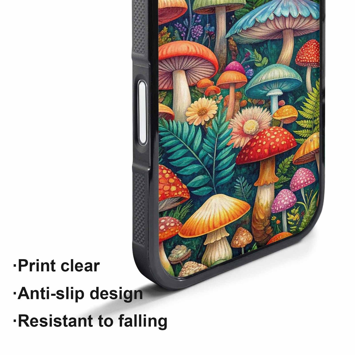 iPhone 17 Pro Max Case — Mushrooms Botanicalmushrooms P Hwg Floral, Unique Phone Case Design