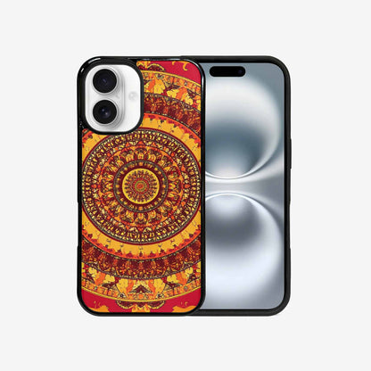 iPhone 16 Case — Mandala Lions Custom, Custom Art Phone Cover