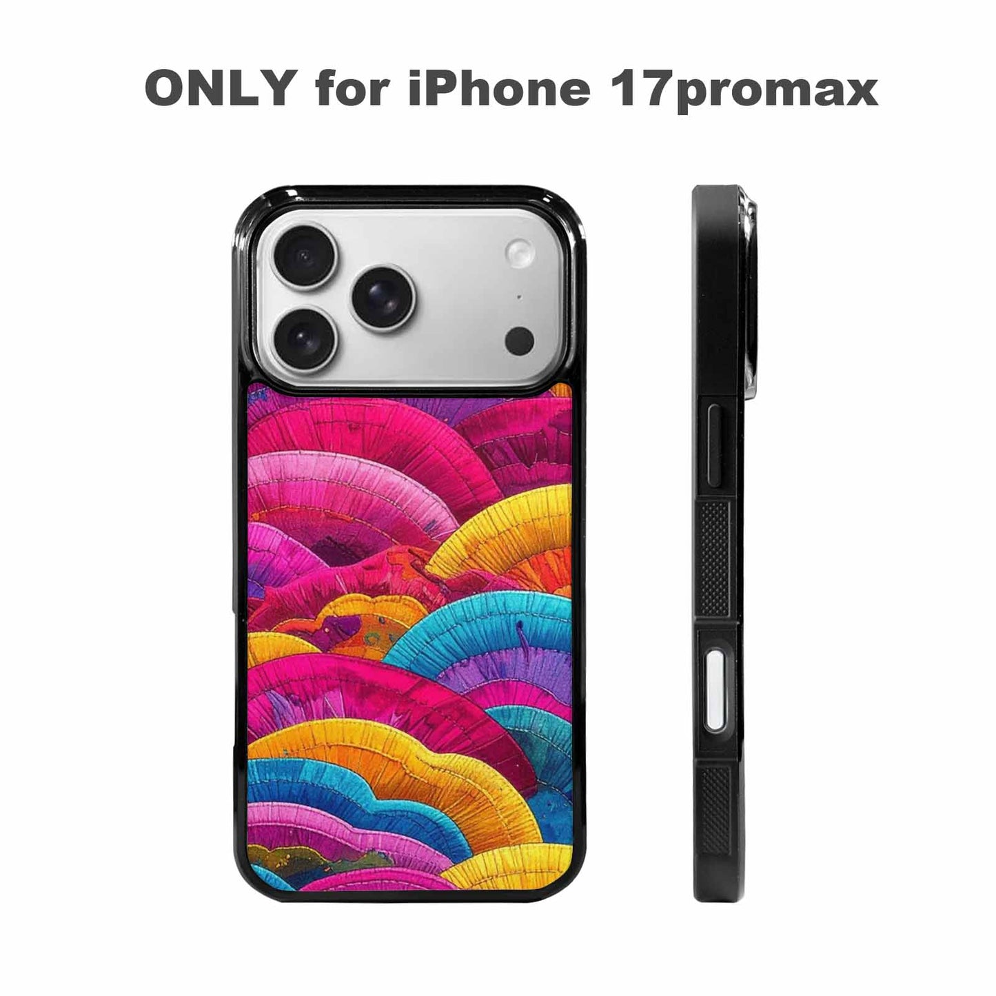 iPhone 17 Pro Max Case — Vivid Camo Pansexual Camo, Original Design Phone Case