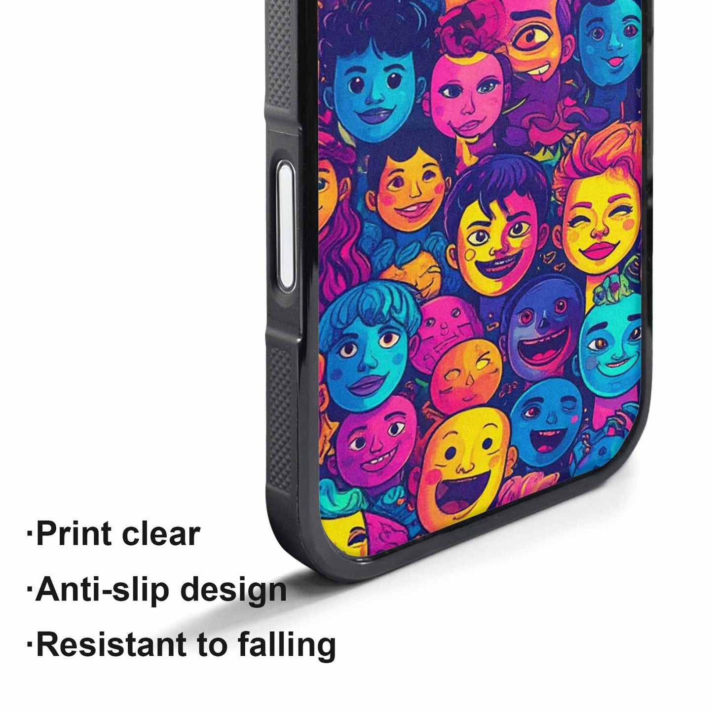 iPhone 17 Pro Max Case — Small Funny Looking Cartoon Cute, Custom Made Phone Cover