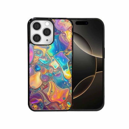iPhone 15 Pro Max Case — Holographic Iridescent Shimmer Pattern Hundreds Of, Unique Phone Case Design