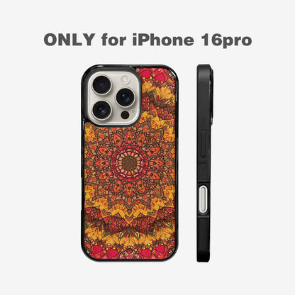 iPhone 16 Pro Case — Mandala Lions Custom, Custom Printed Phone Case