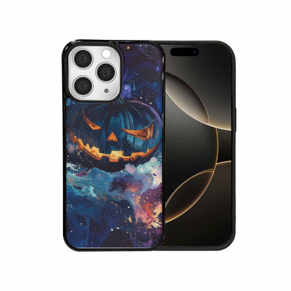 iPhone 15 Pro Max Case — Eamless Repeating Pattern Of Overlapping Pumpkin, Customized Protective Case