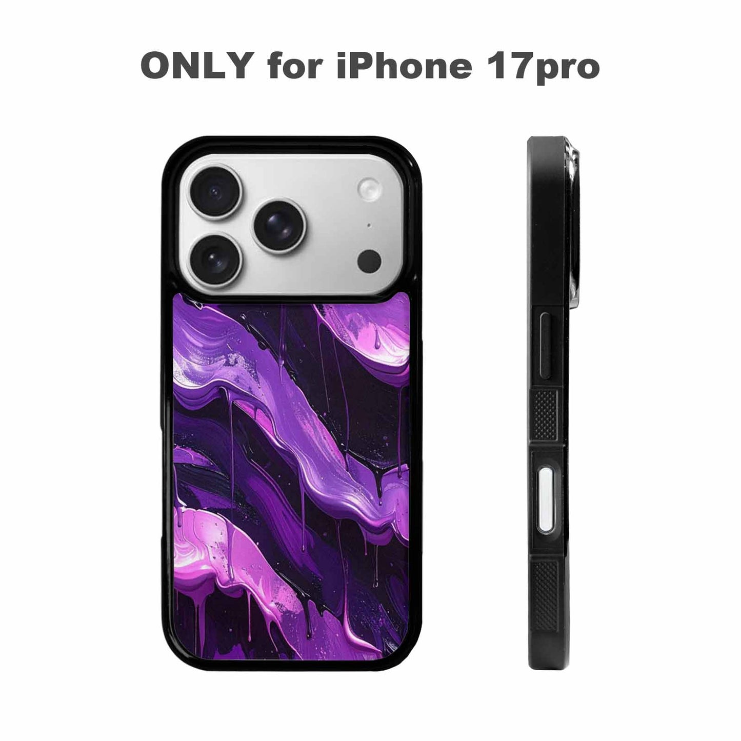 iPhone 17 Pro Case — Seamless Repeating Pattern Of Overlapping Animal, Custom Print Case Cover