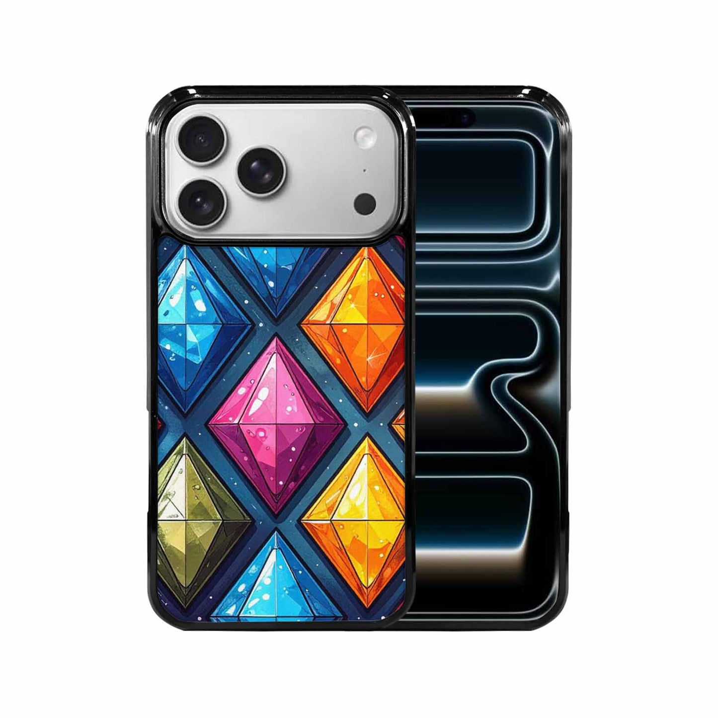iPhone 17 Pro Max Case — Vintage Summer Diamond Retro Vintage, Personalized Phone Case
