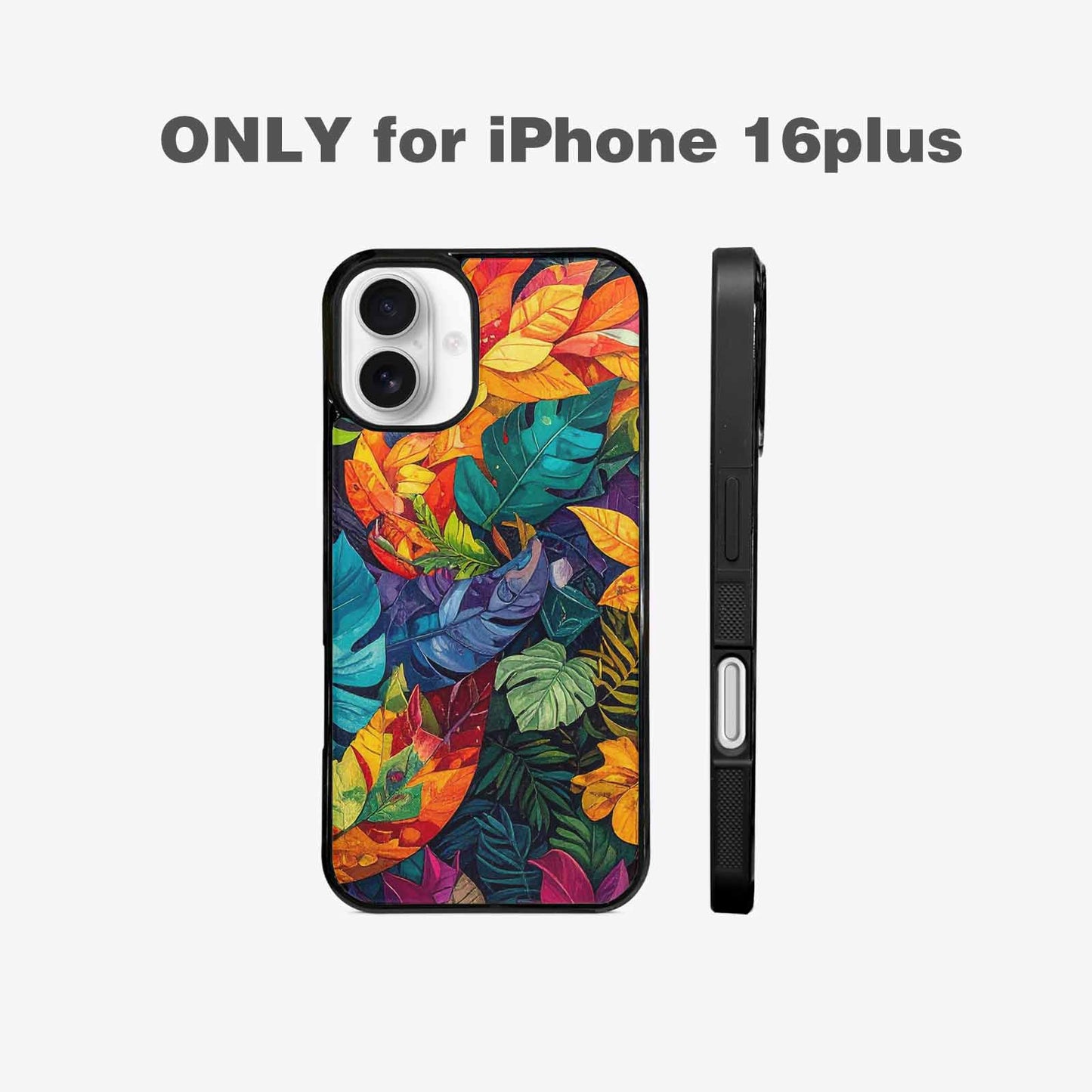 iPhone 16 Plus Case — Toucan Jungle Toucan Jungle Pattern Hundreds, Custom Designed Case Cover